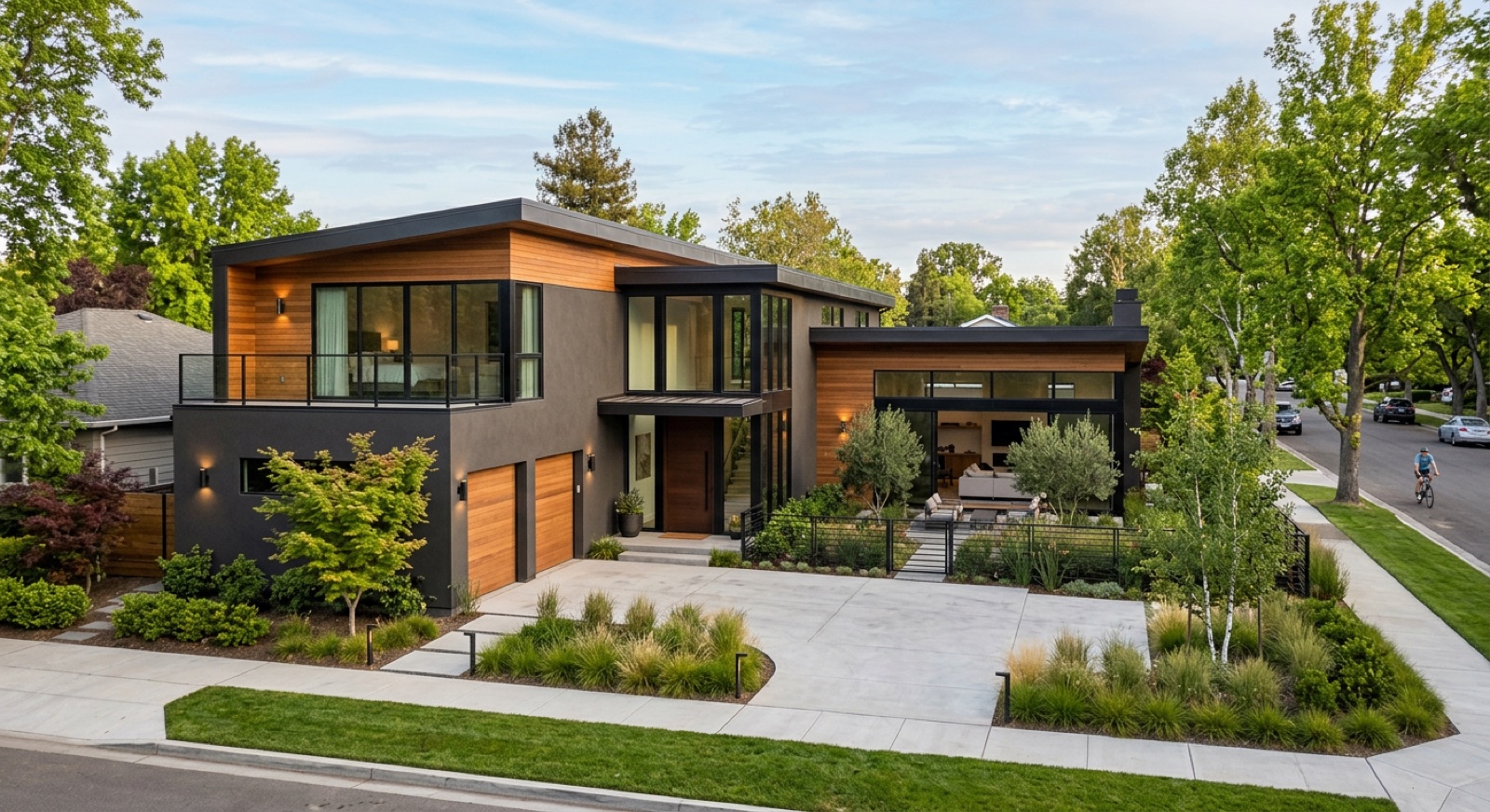 Closter custom home — tear-down and new-construction build site.